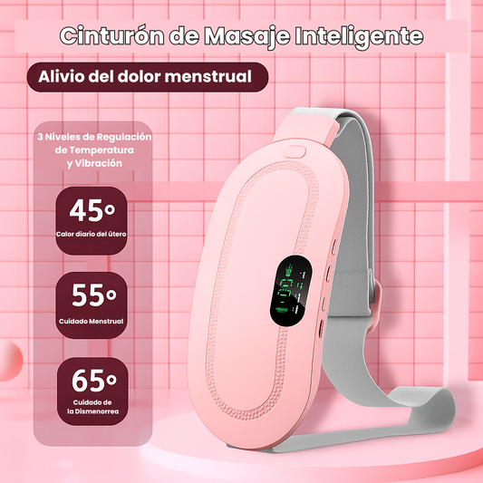 Masajeador Menstrual Inteligente: Calor y vibración